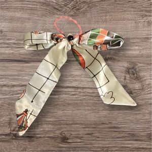 Elegant Patterned Hair Bow